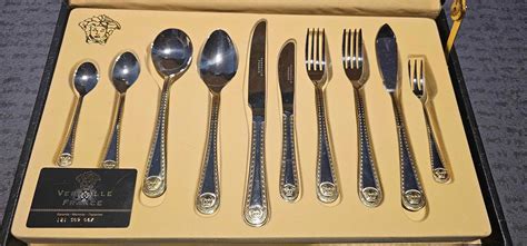 versace cutlery 87 piece set